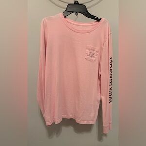 Vineyard Vines Light Pink Crew Neck Tee